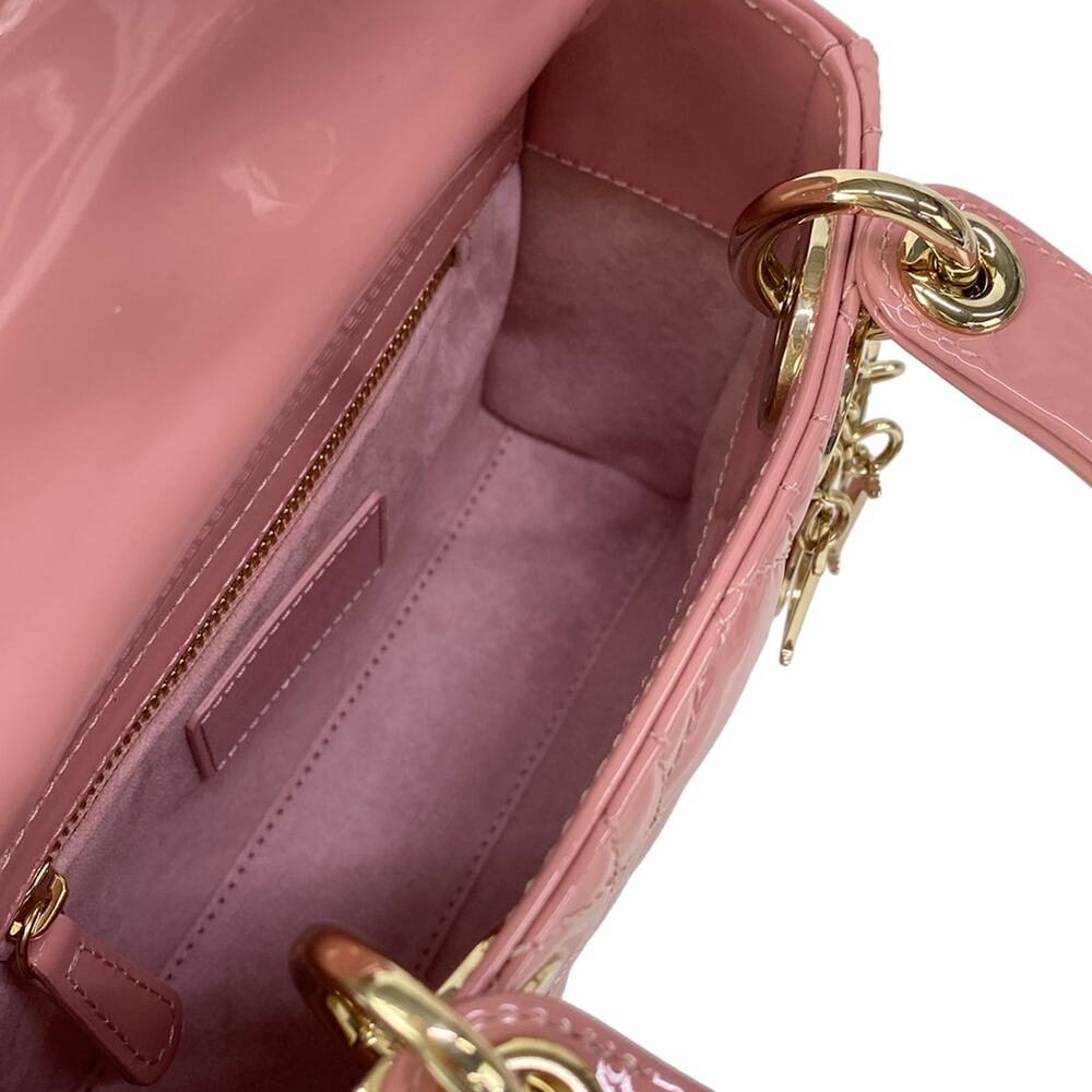 Christian Dior DIOR/ChristianDior Lady Dior Mini Bag Handbag - Picture 10 of 16